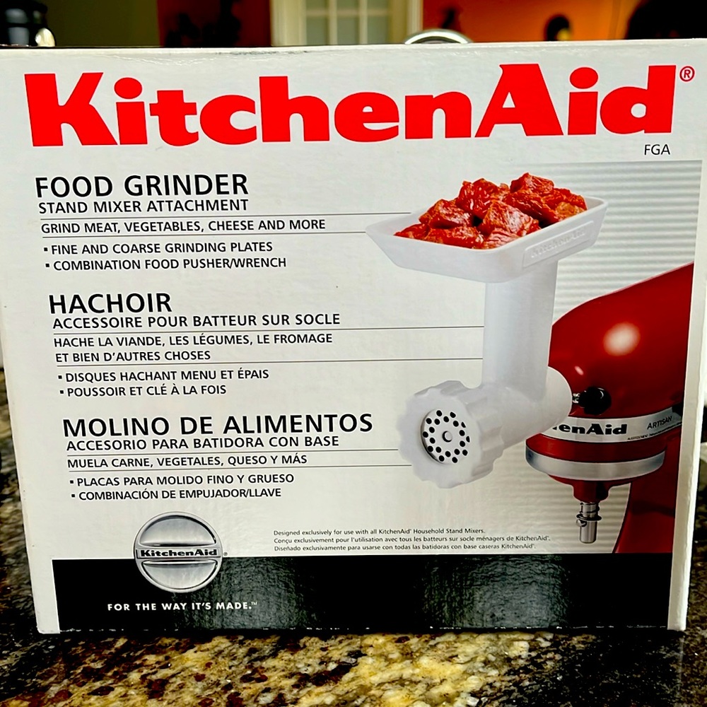 KitchenAid Food Grinder Attachment- FGA